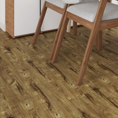 Waterproof and Wear Resistant PVC Flooring Plank 5mm Click Series for Indoor