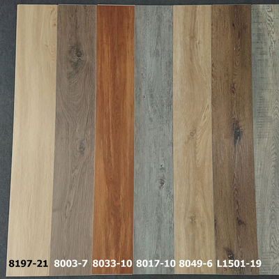 Durable Gorgeous Oak Wood Waterproof Click SPC Vinyl Flooring 4mm 5mm ISO9001 Certified